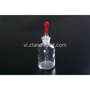 Thả chai với mặt đất trong Pipette và núm vú cao su Latex